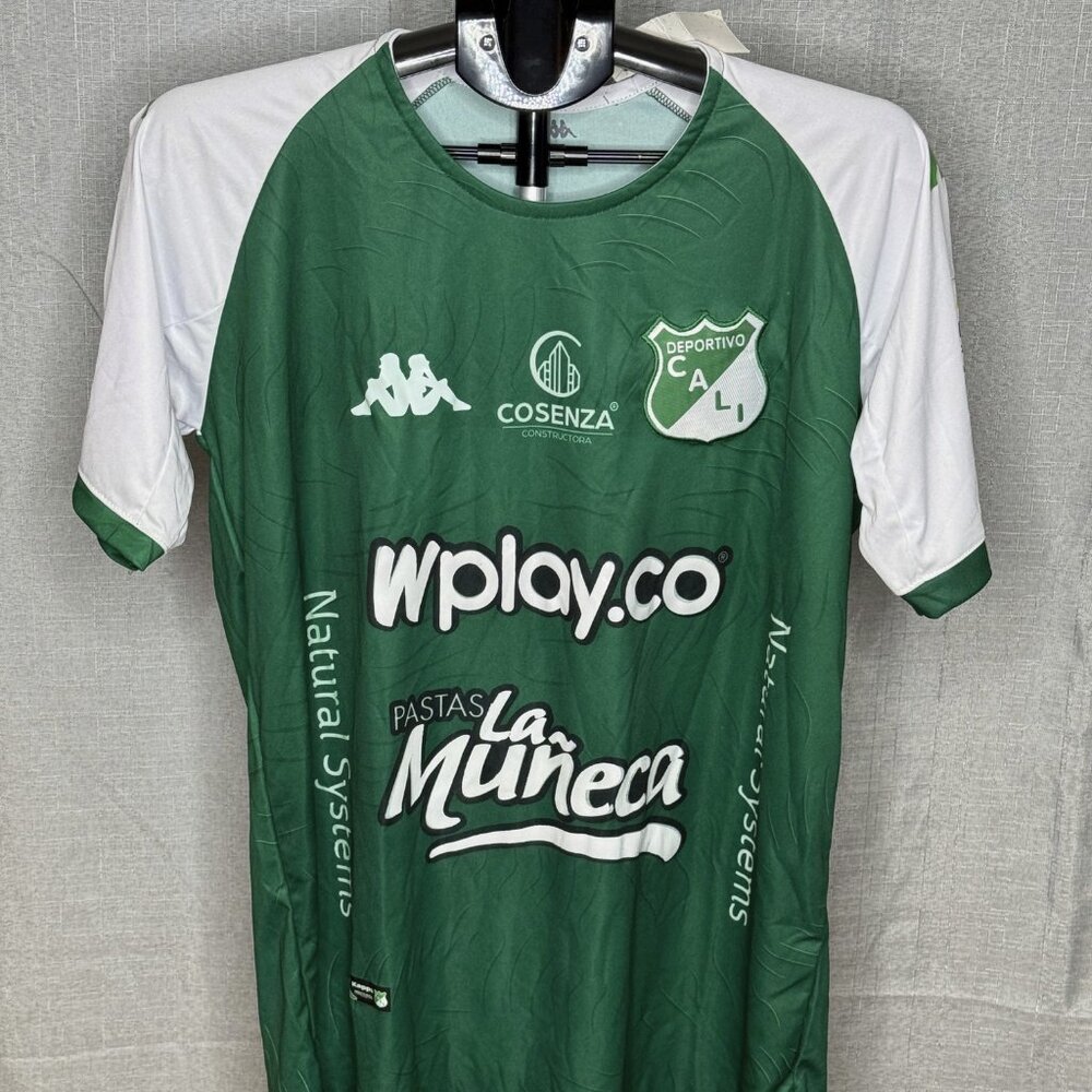 NWT - Kappa - Deportivo Cali Colombia - Soccer Jersey - Size XL (Slim Fit)